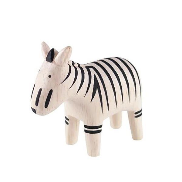 Polepole Wooden Animal - Zebra