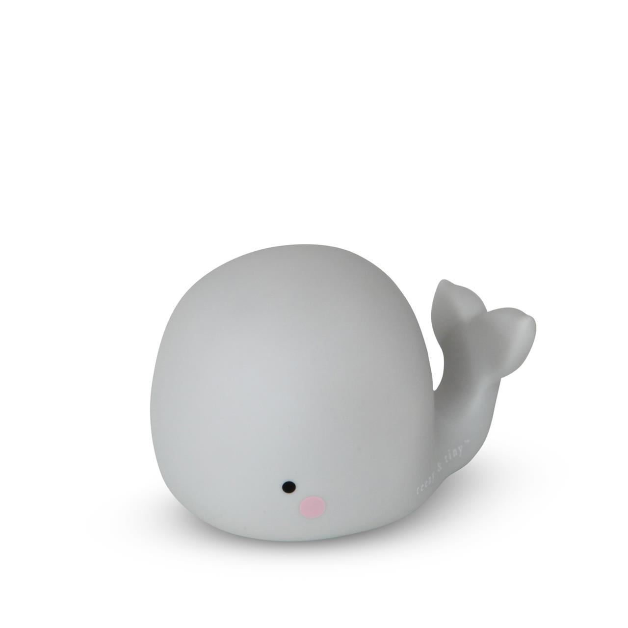 Teeny Tiny Grey Whale Little Night Light - I Want That Present