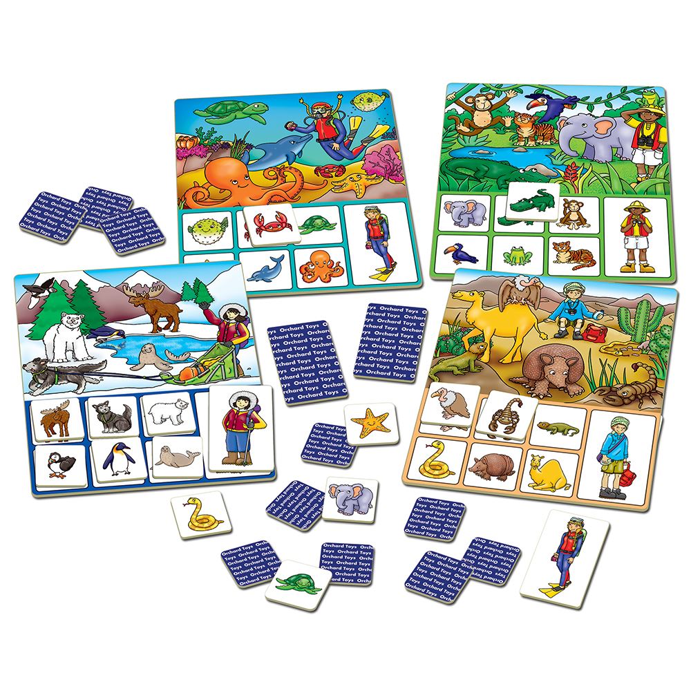 Orchard Toys Where do I live? Game