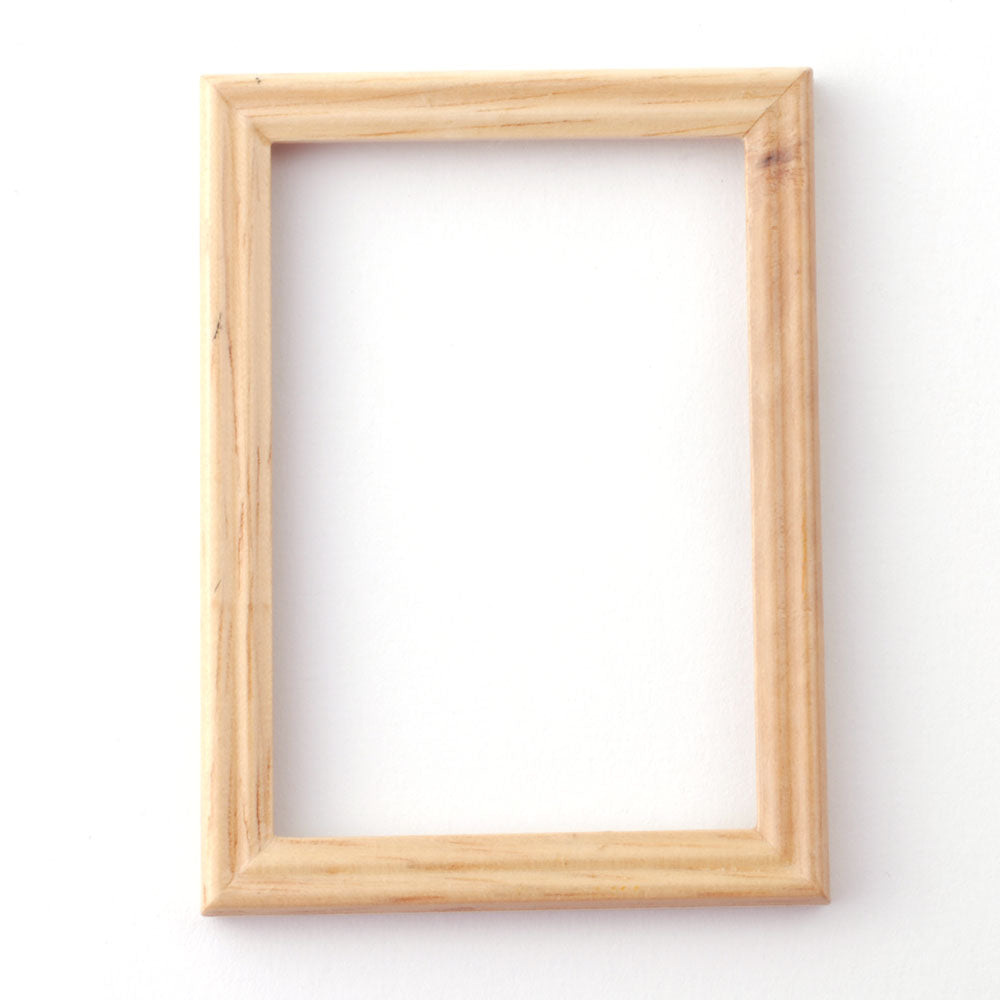 Miniature Natural Wooden Frame