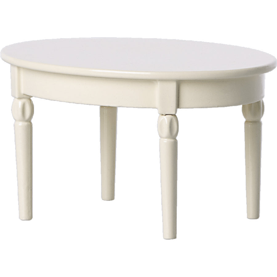 maileg dolls house miniature white dining table