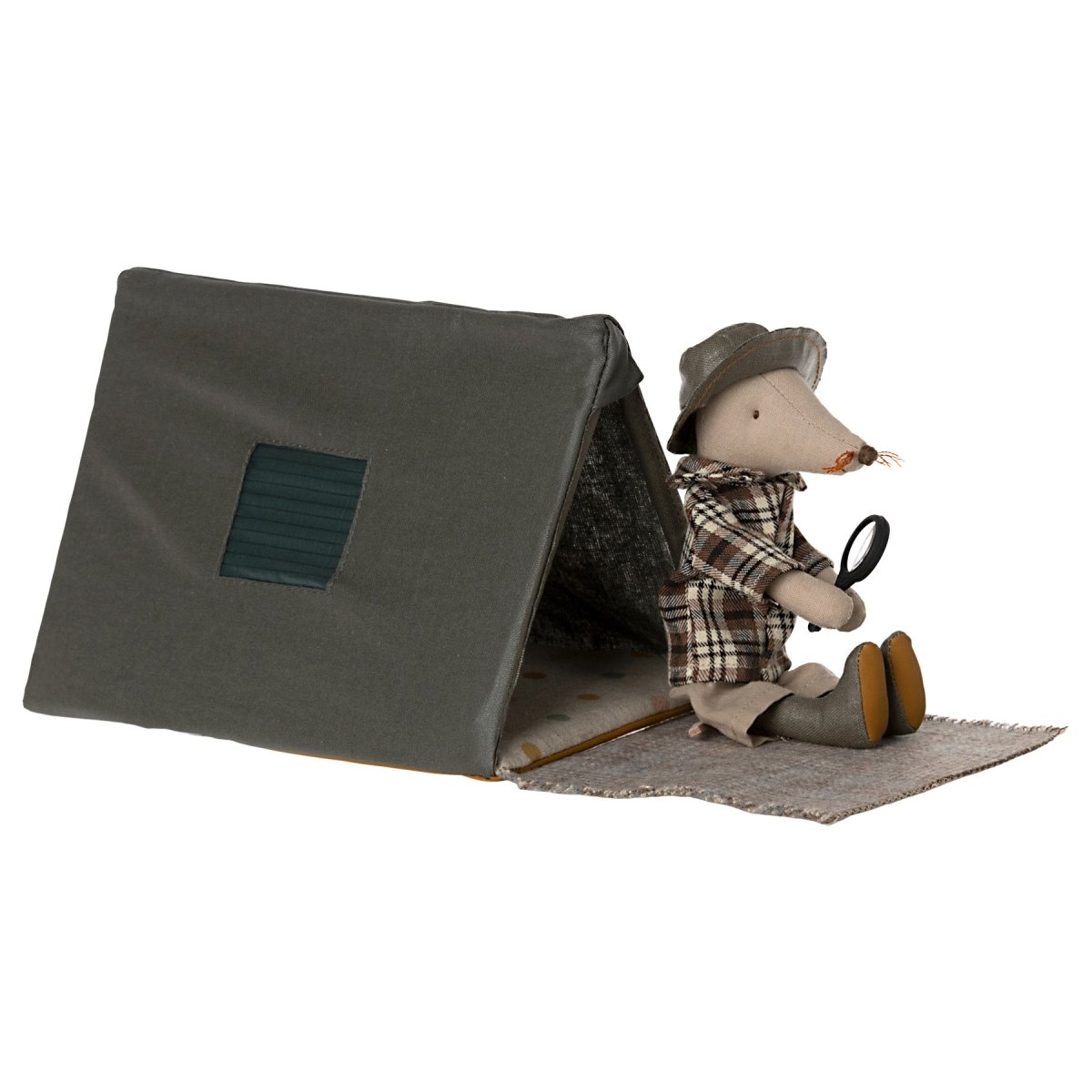 Maileg Single Mouse Tent - I Want That Present