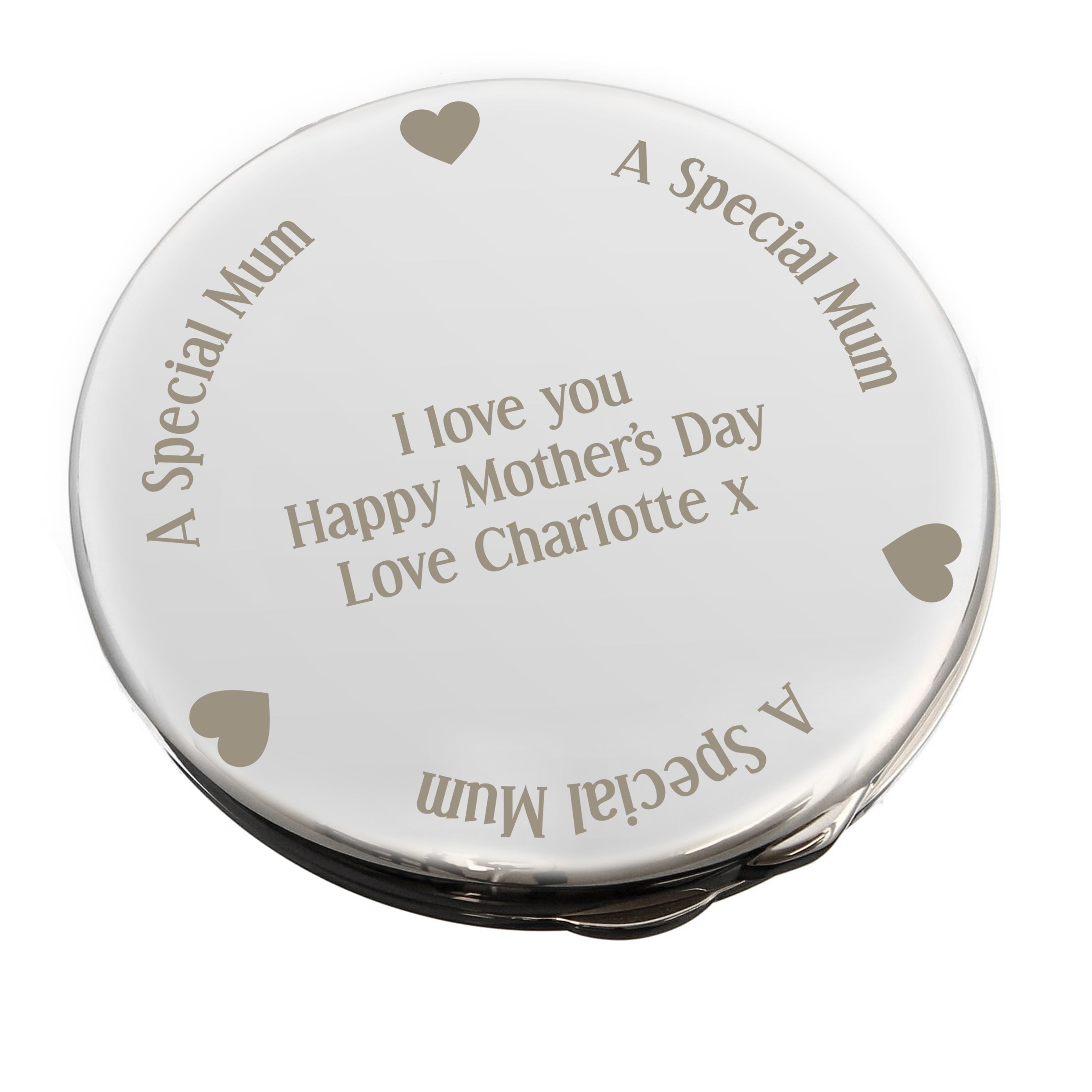 Personalised Mum Compact Mirror