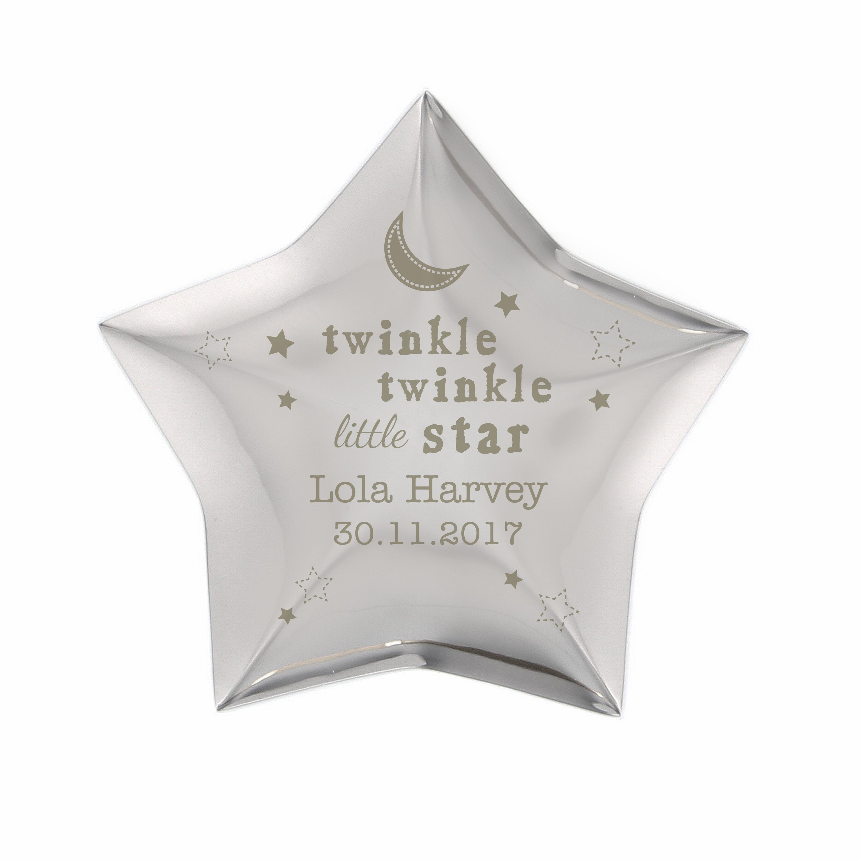 Personalised Twinkle Twinkle Star Keepsake Box