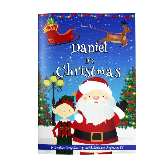Personalised Boys "It's Christmas" Story Book
