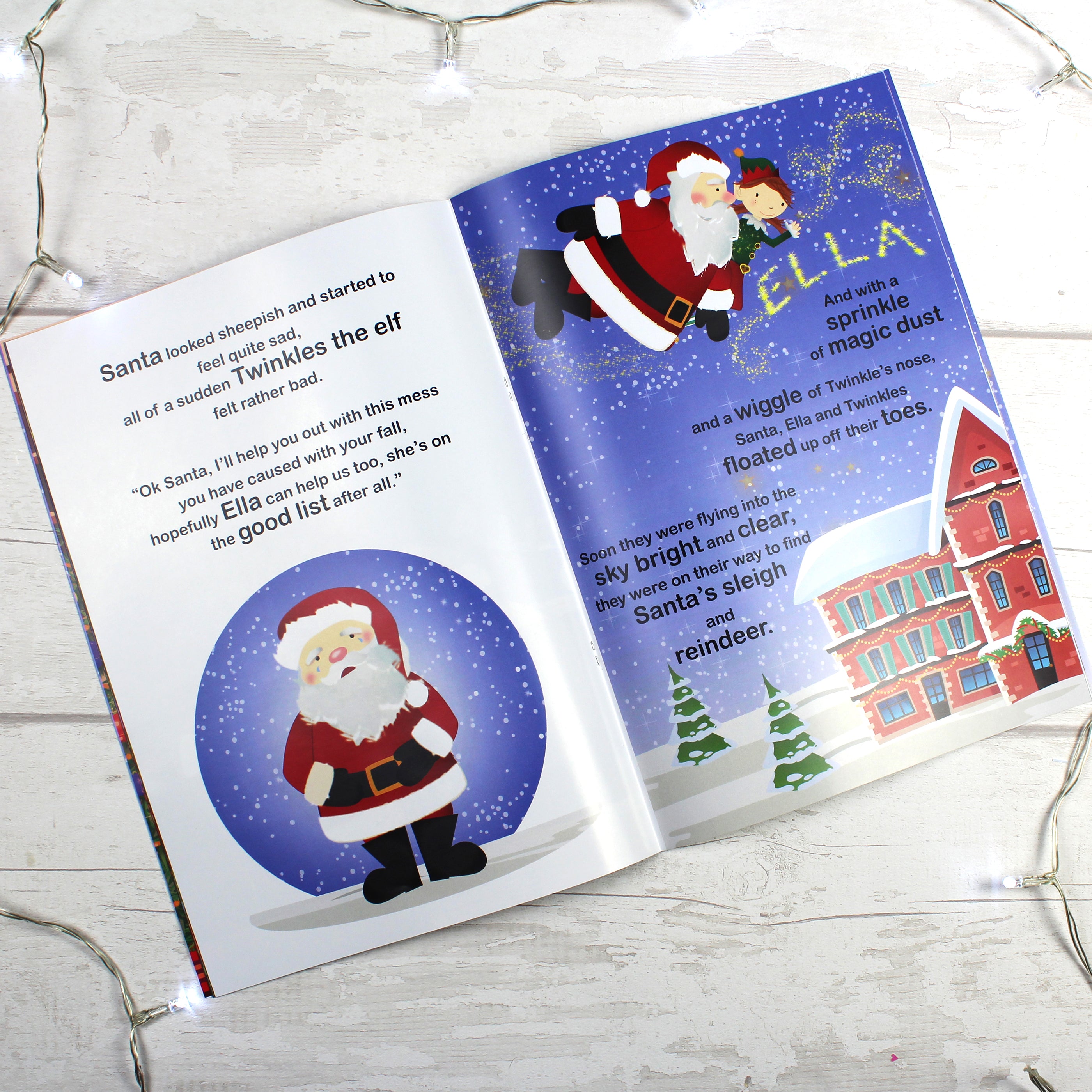 It's　Christmas　Girls　Personalised　IWTP　Story　Book