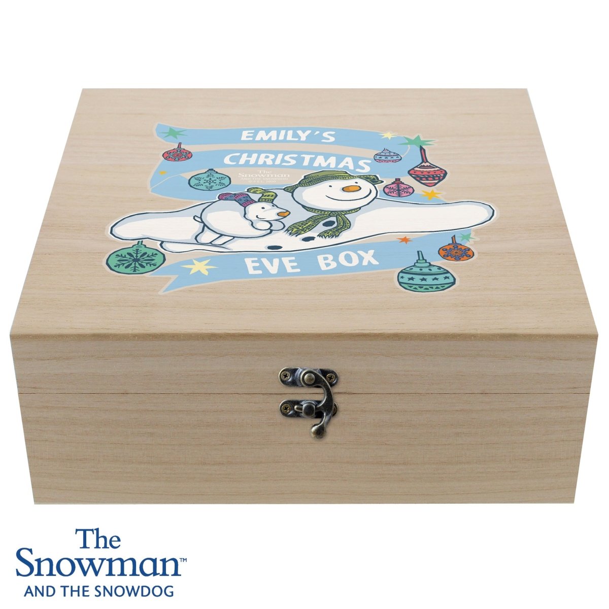 Personalised The Snowman and the Snowdog Christmas Eve Box - I Want That Present