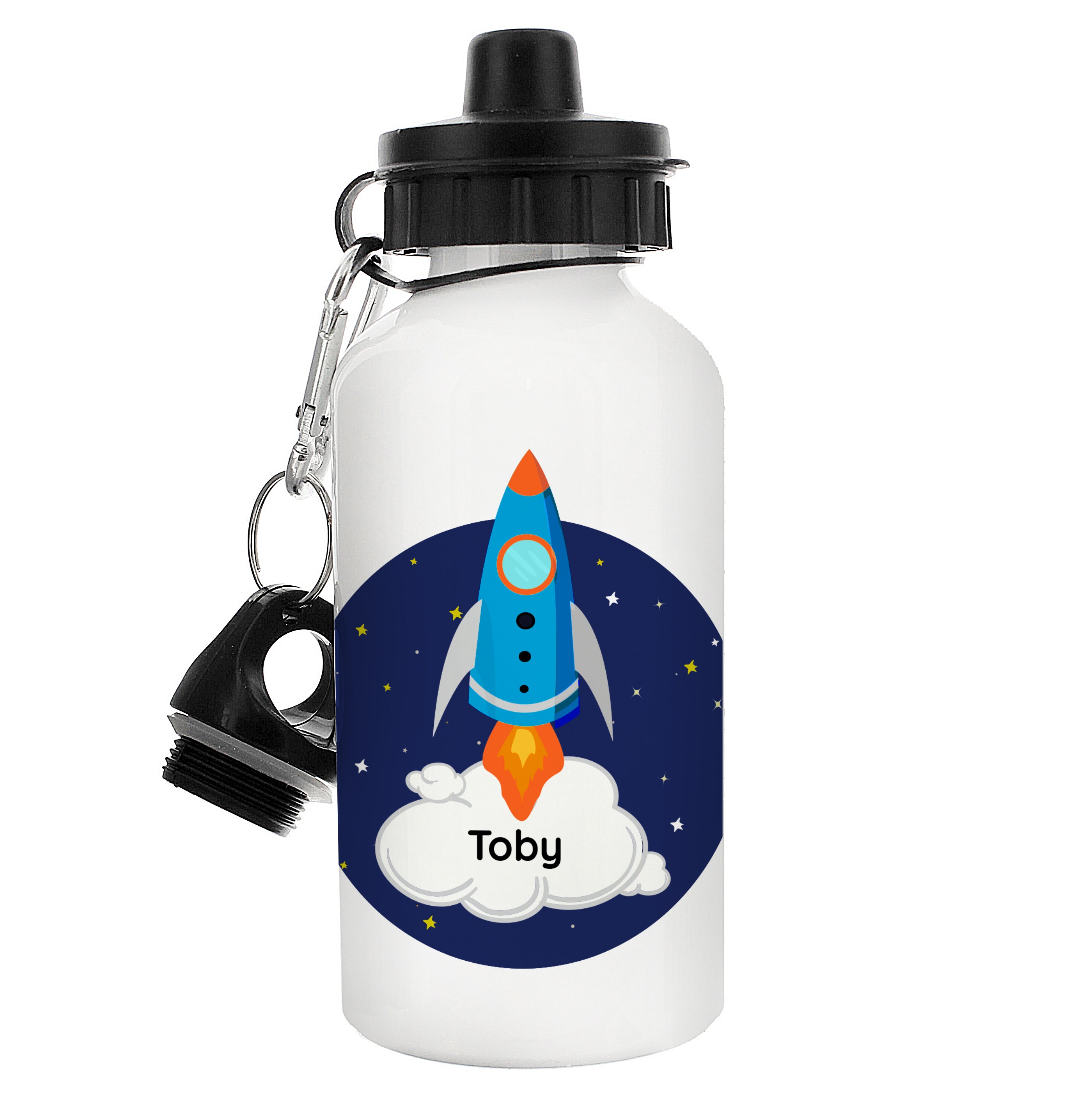Personalised Rocket Drinks Bottle