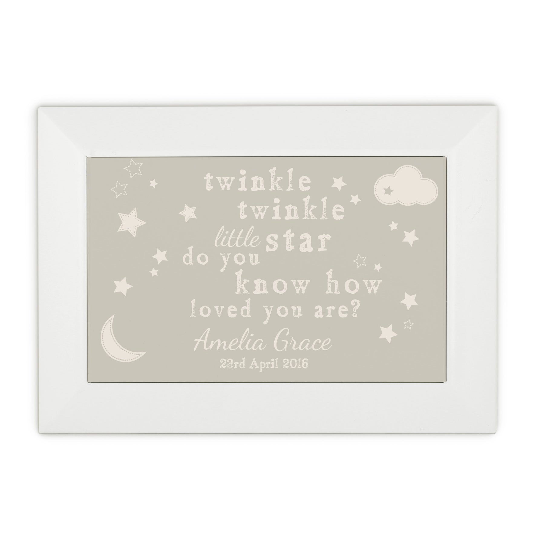 Personalised Twinkle Twinkle Keepsake Box