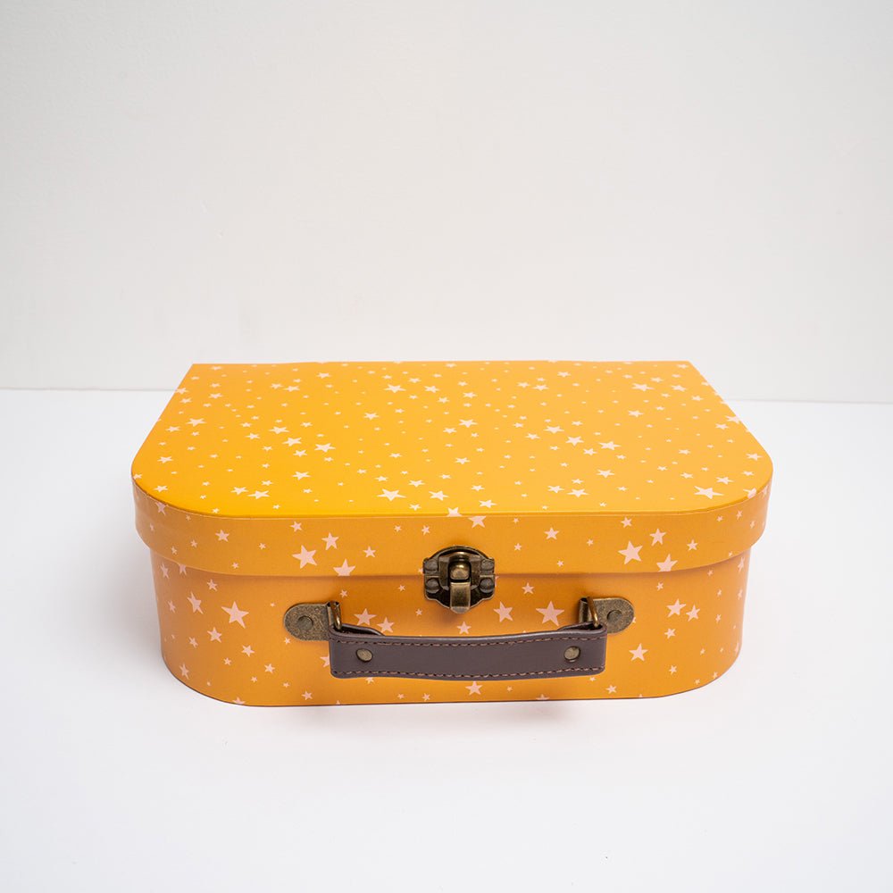 Medium Stars Suitcase - Soft Sand coloured Carpet - Make Your Own Bundle - I Want That Present