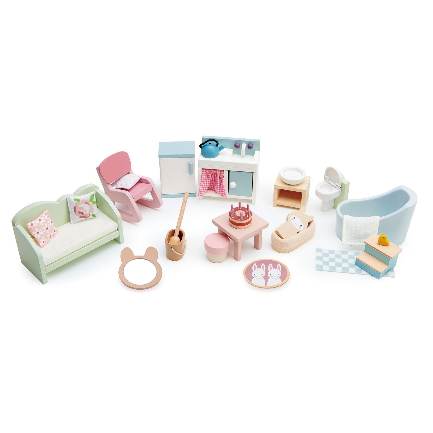 Dolls House Countryside Room Furniture by Tender Leaf Toys