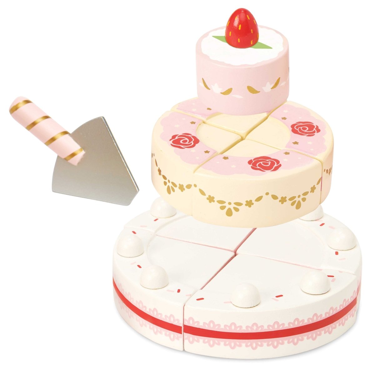 Le Toy Van Strawberry Wedding Cake - I Want That Present