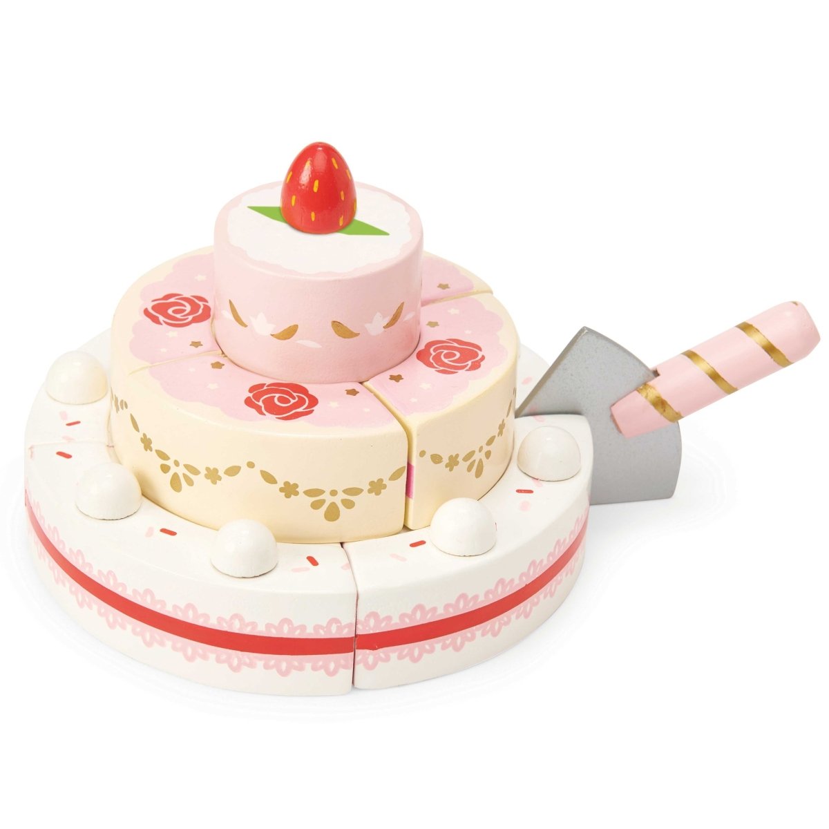 Le Toy Van Strawberry Wedding Cake - I Want That Present