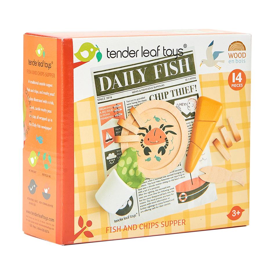 Tender Leaf Toys Fish And Chips Supper - I Want That Present