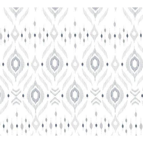 Angel Dear Gray Ikat Bandana Bib - I Want That Present