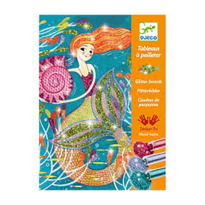 Djeco Glitter Boards - Mermaid Lights