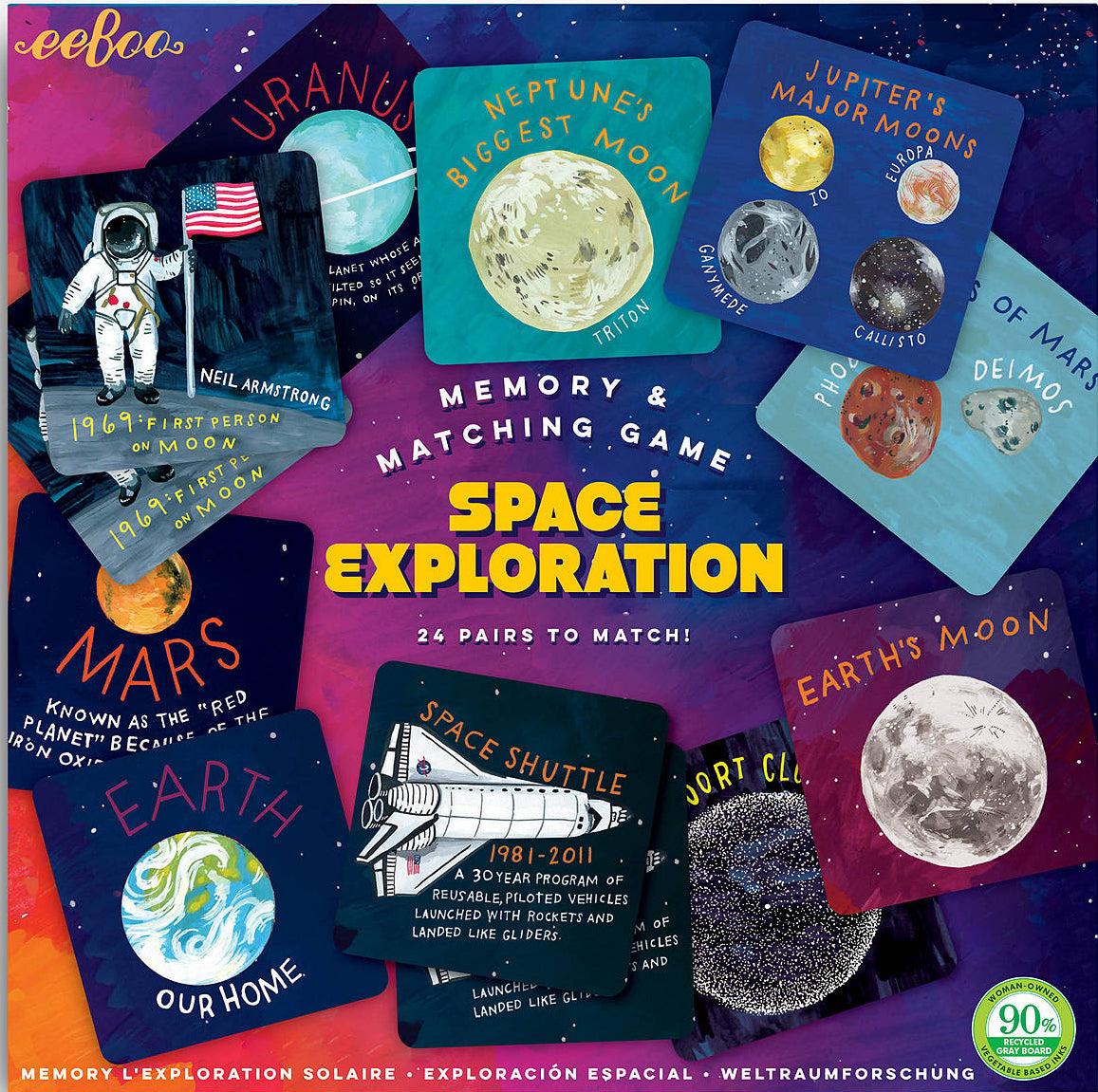 Space Exploration Matching & Memory Game