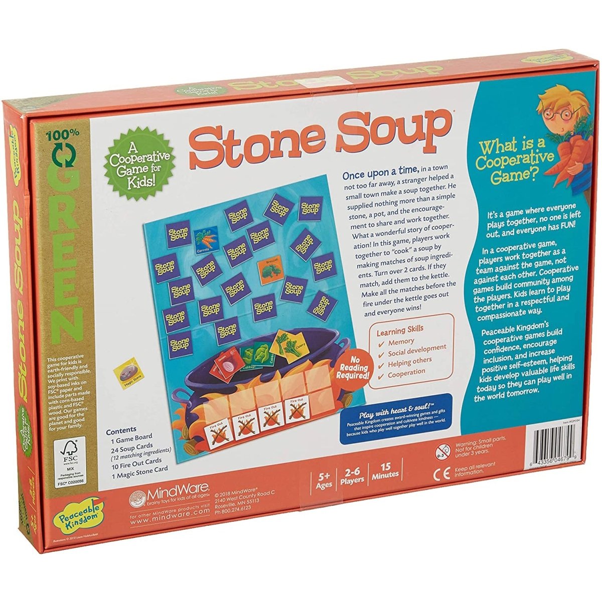 Peaceable Kingdom Stony Soup Cooperation Game - I Want That Present