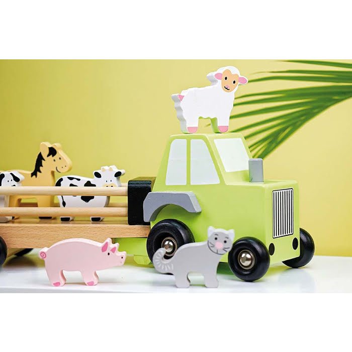 Farm Tractor, Trailer & Animals by Jabadabado - I Want That Present