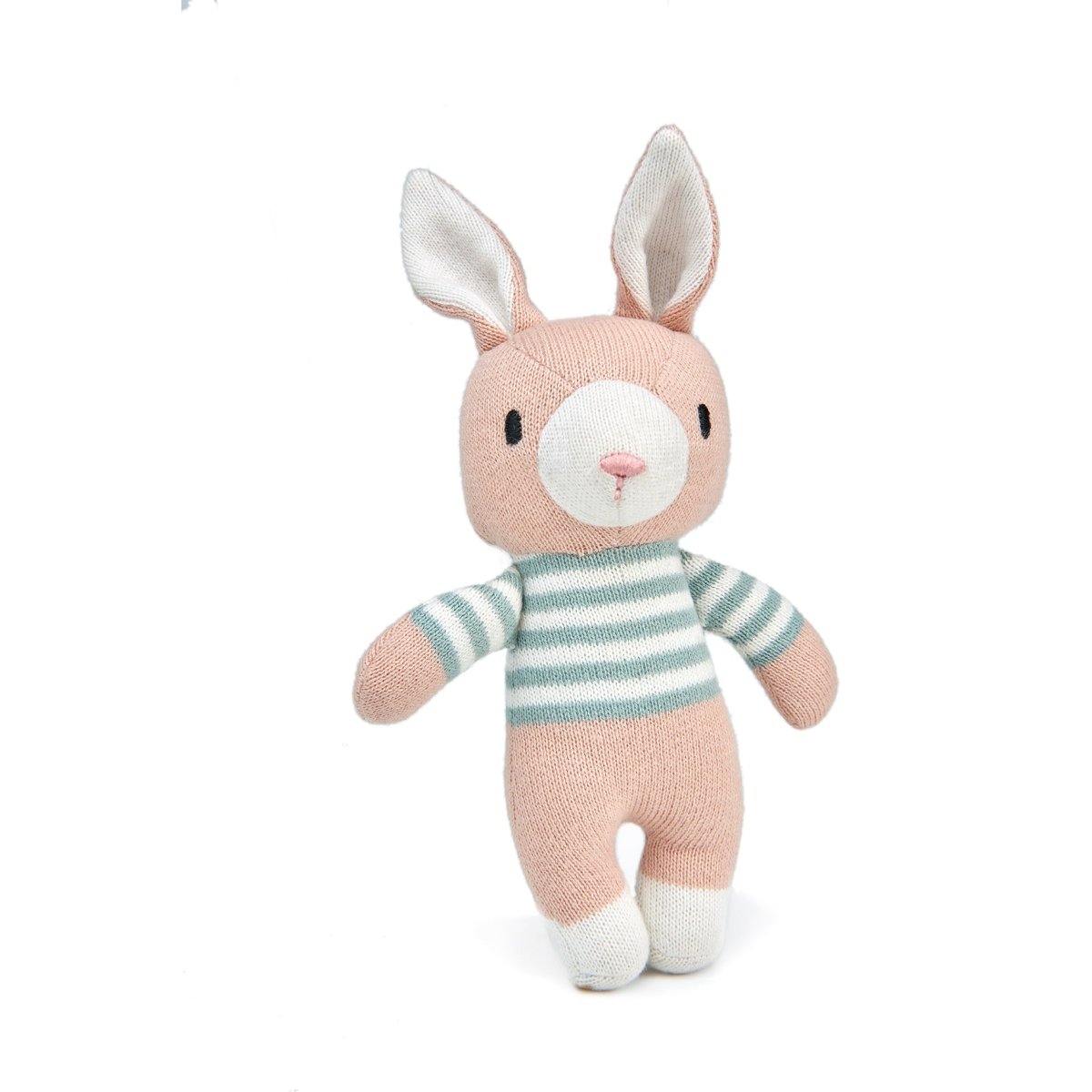 Tender Leaf Toys Finbar The Hare Knitted Toy - I Want That Present