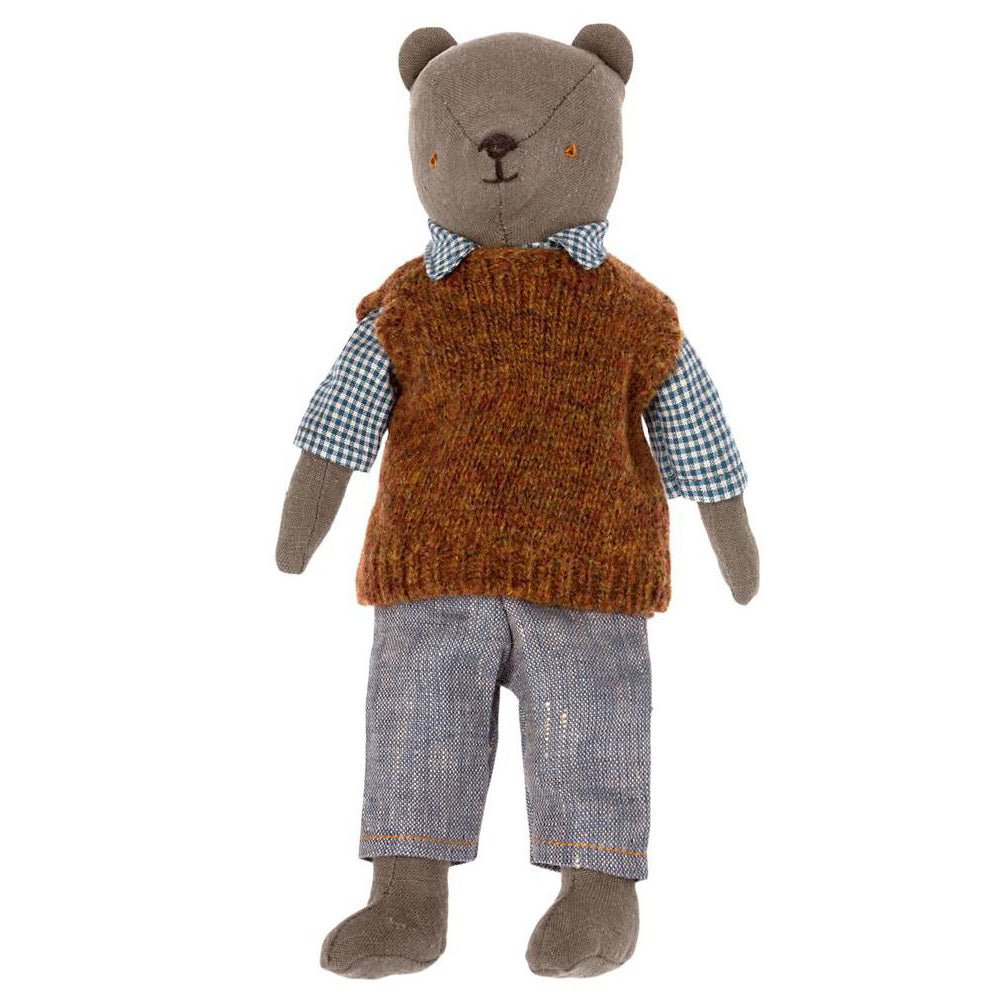 Maileg Teddy Dad Clothes - Shirt & Pants - I Want That Present