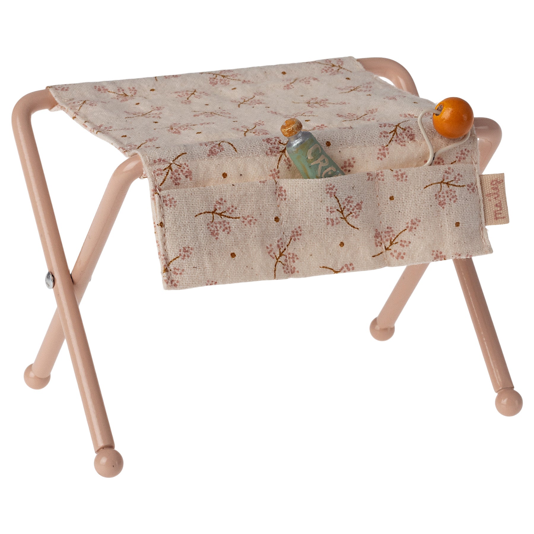 Maileg Nursery Table, Baby Mouse - Rose