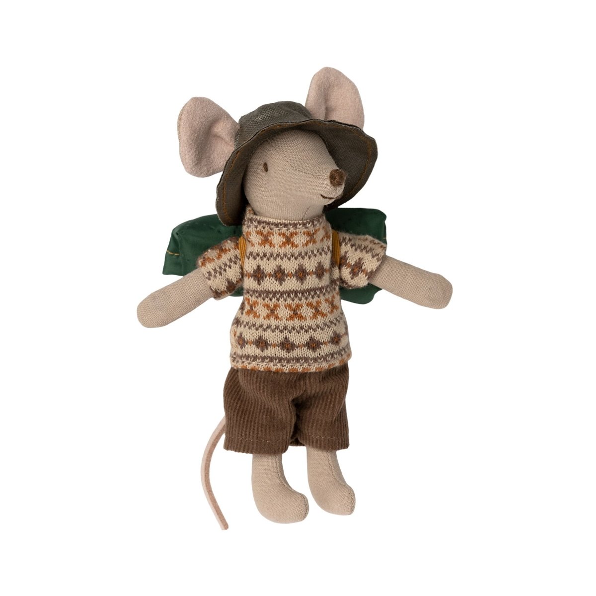 Maileg Hiker Mouse, Big Brother - discontinued - I Want That Present