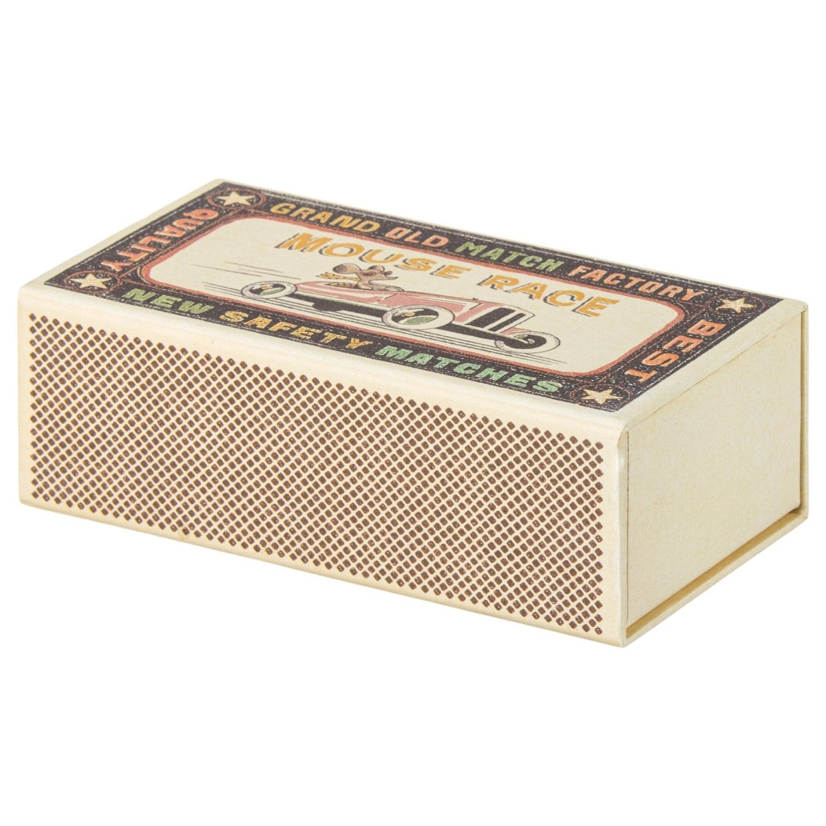 Maileg Big Sister Mouse in a Matchbox - White Dress - I Want That Present