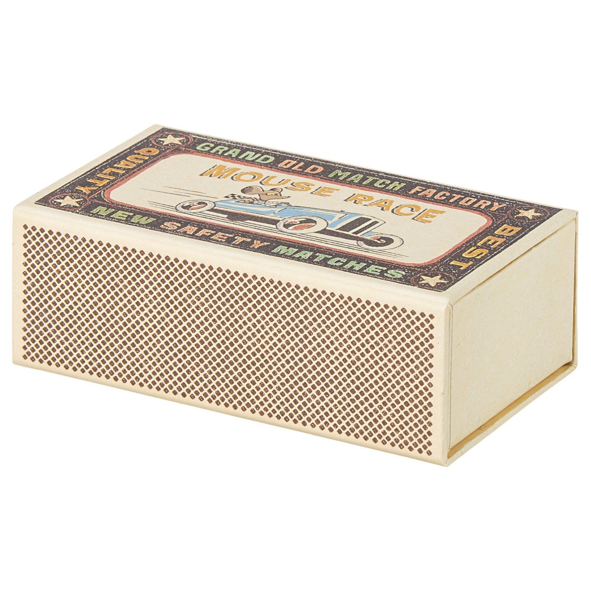 Maileg Big Brother Mouse in a Matchbox - Blue Pyjamas - I Want That Present