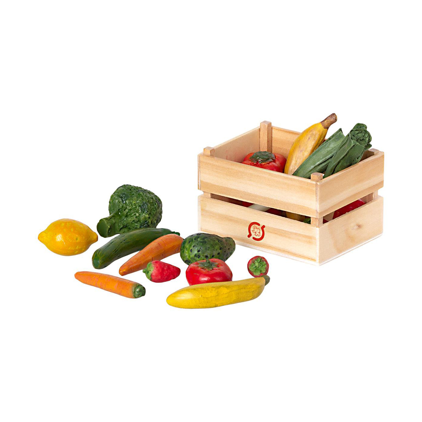 Maileg Miniature Fruit and Veggies Box