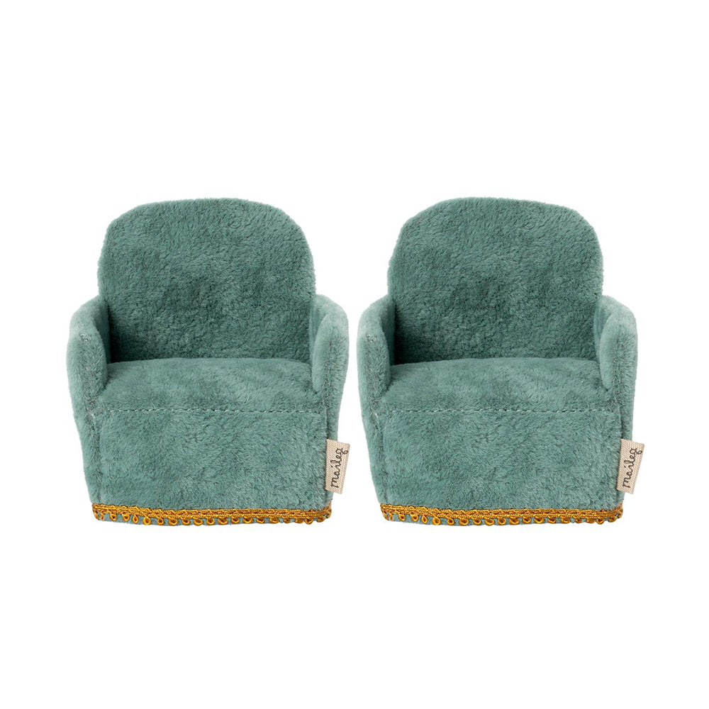 Mouse Chairs - Green (x2)