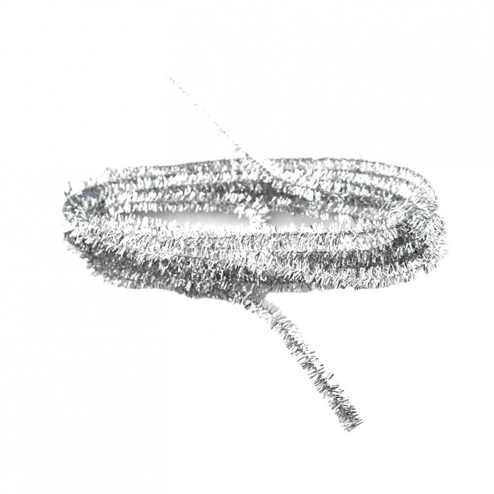 Miniature Silver Christmas Tinsel