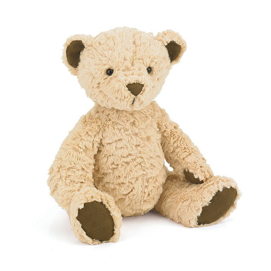 Jellycat Edward bear cream with brown pads 