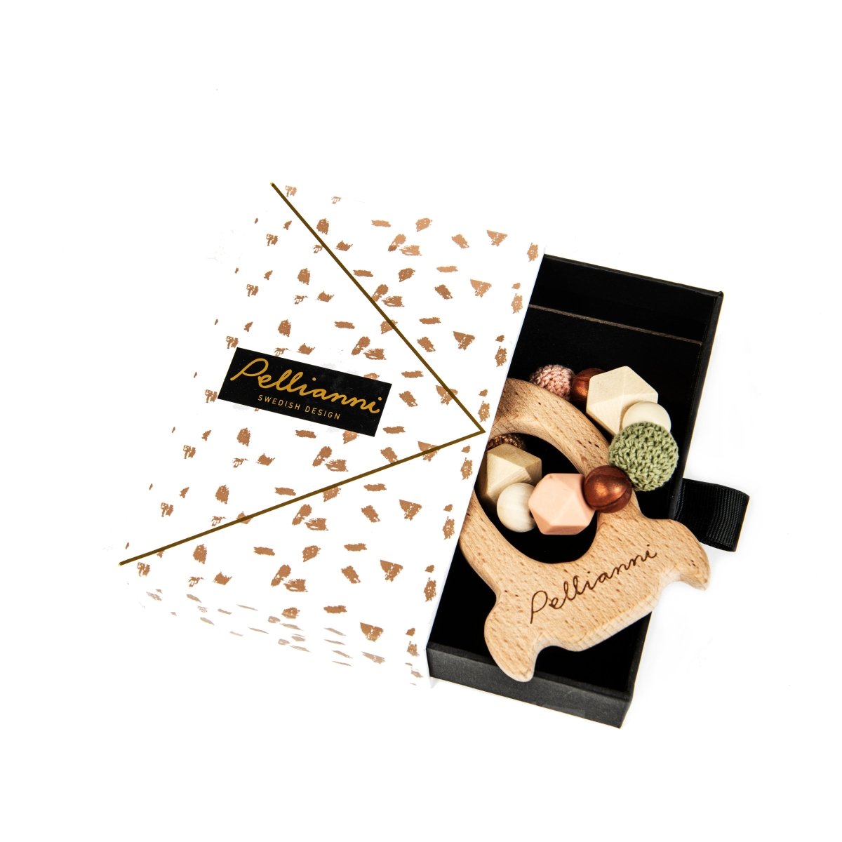 Pellianni Toys Rocket Teether - Autumn - I Want That Present