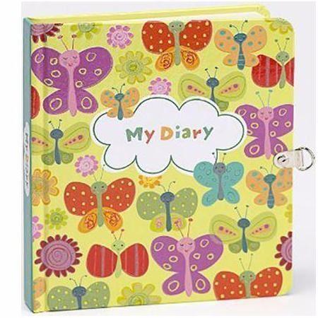 Peaceable Kingdom Butterfly Glow in the Dark Lockable Notebook