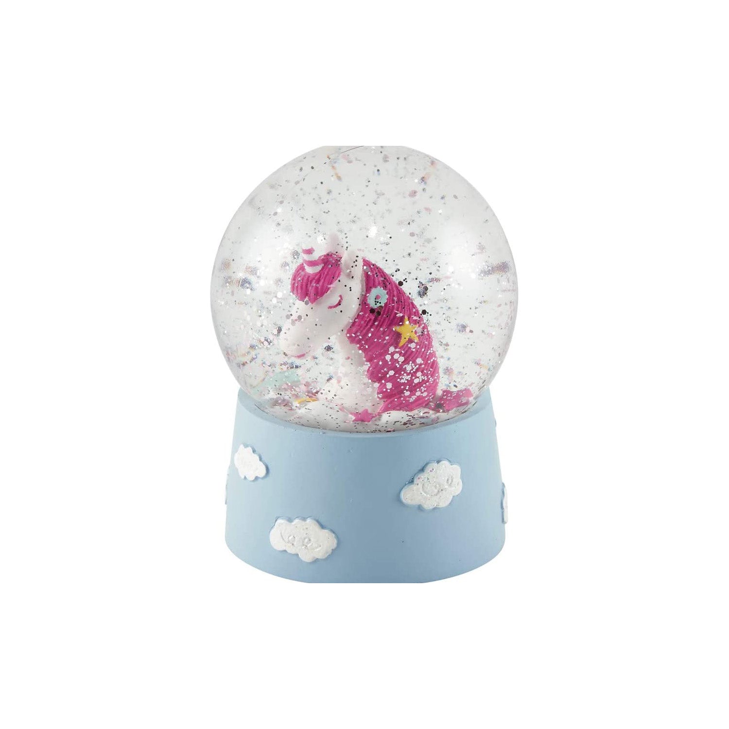 Floss & Rock Unicorn Mini Shatterproof Snow Globe